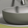 Ceramica Nova Element CN6047MH Умывальник чаша накладная овальная, 60x41.5, цвет: серый