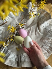 Свеча натуральная формовая -белая