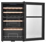 Винный шкаф Zugel ZCWF331DB черный