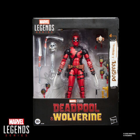 Фигурки Догпул и Дэдпул фильм Дэдпул и Росомаха Marvel Legends