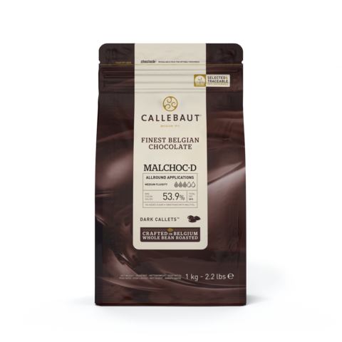 Шоколад тёмный 54,5%, №811, Callebaut, Бельгия, 1 кг
