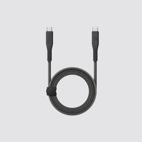 Кабель Energea Flow USB 2.0, USB-C to USB-C, 240W 3M, Черный | Black