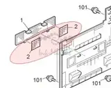 Фильтр блока формирования изображения Ricoh B2231348