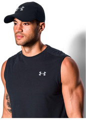 Кепка Under Armour Run Shadow Cap черная - 2
