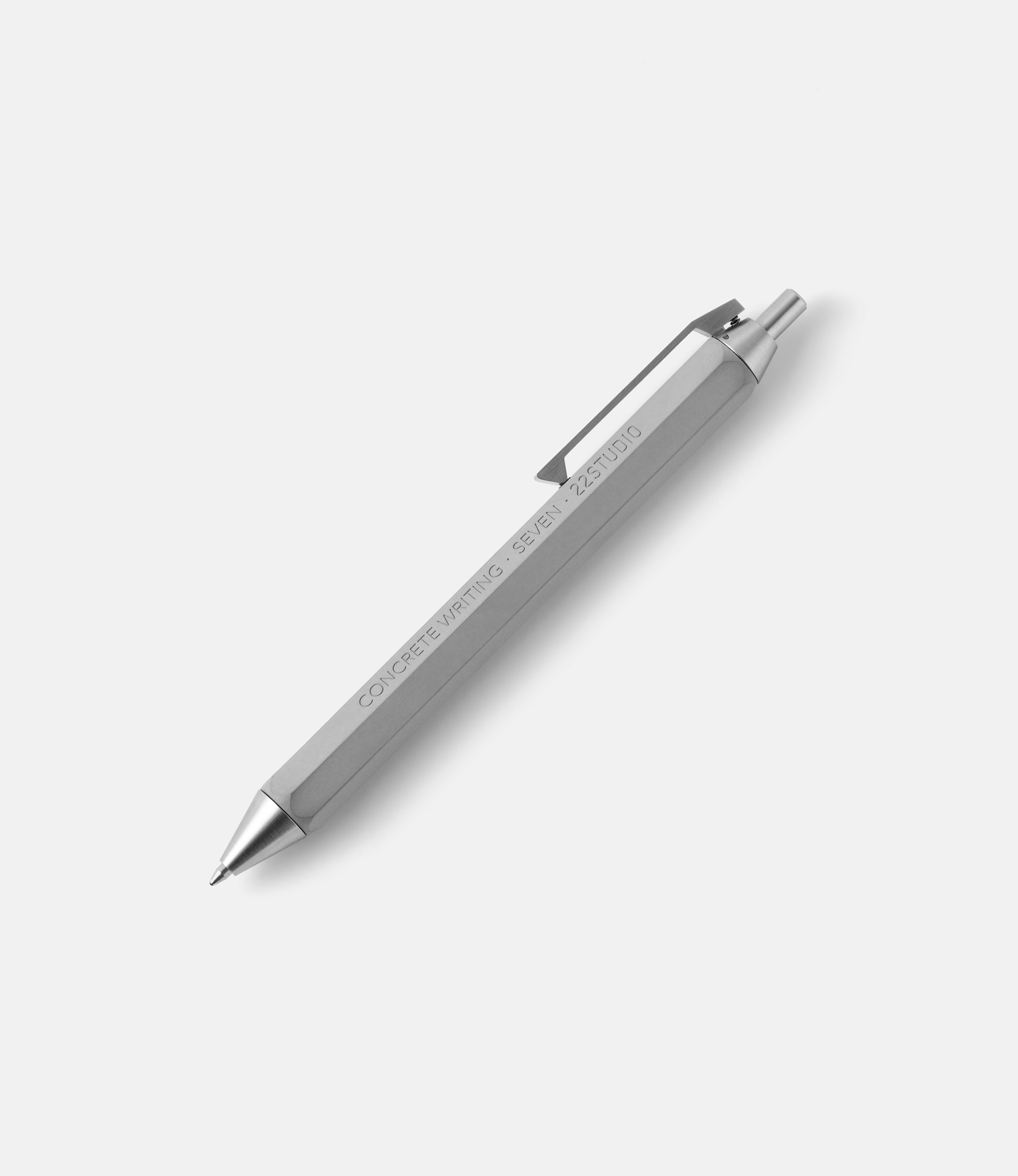 22 Studio Seven Ballpoint Pen Original — ручка из бетона