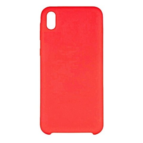 Силиконовый чехол Silicone Cover для Samsung Galaxy А01 Core (Красный)