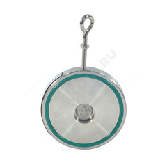 Клапан обратный нерж 1/створ Ду 200 Ру16 межфл створки нерж Benarmo