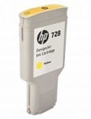 Картридж HP 728 струйный желтый (300 мл)