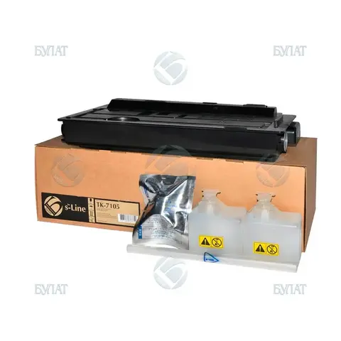 Тонер-картридж БУЛАТ s-Line TK-7105 для Kyocera TASKalfa 3010i (Чёрный, 20000 стр.)