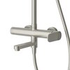Cezares STYLUS-CVD-IN STYLUS-CVD-IN Душевая стойка со смесителем и изливом, сатин