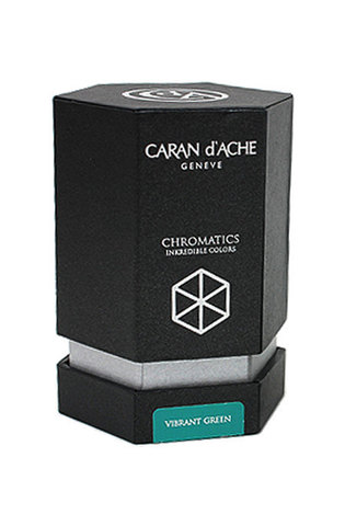 Флакон с чернилами Caran d’Ache Chromatics, 50 ml, Vibrant Green (8011.210)