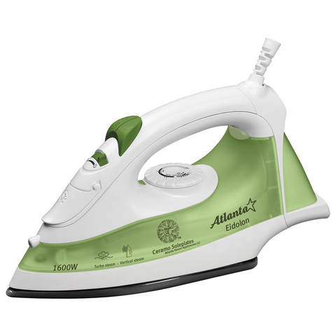 Утюг с пароувлажнением ATH-430 (green)