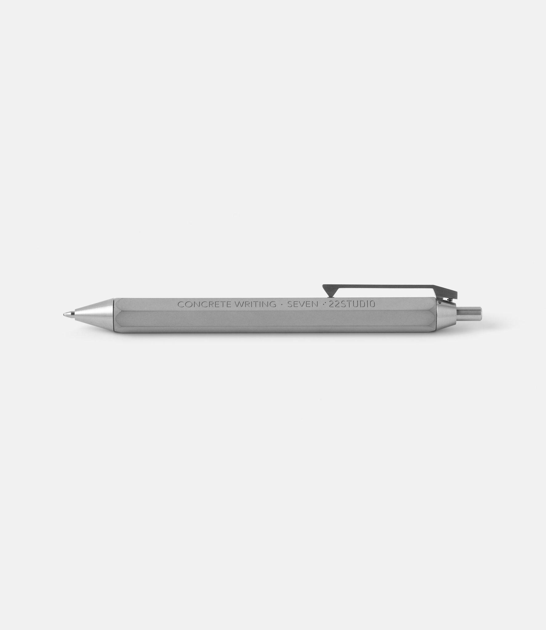 22 Studio Seven Ballpoint Pen Original — ручка из бетона