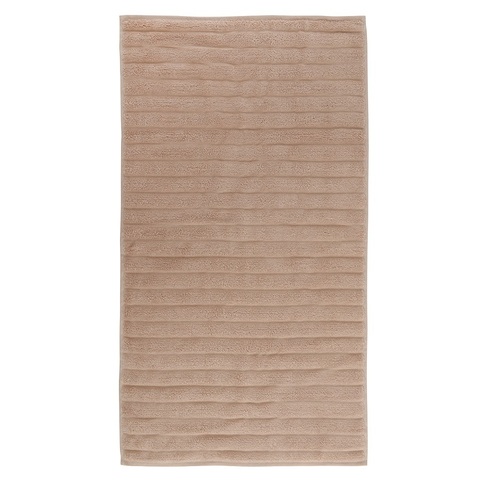 Полотенце банное 50x90 Tkano Essential Waves бежевое