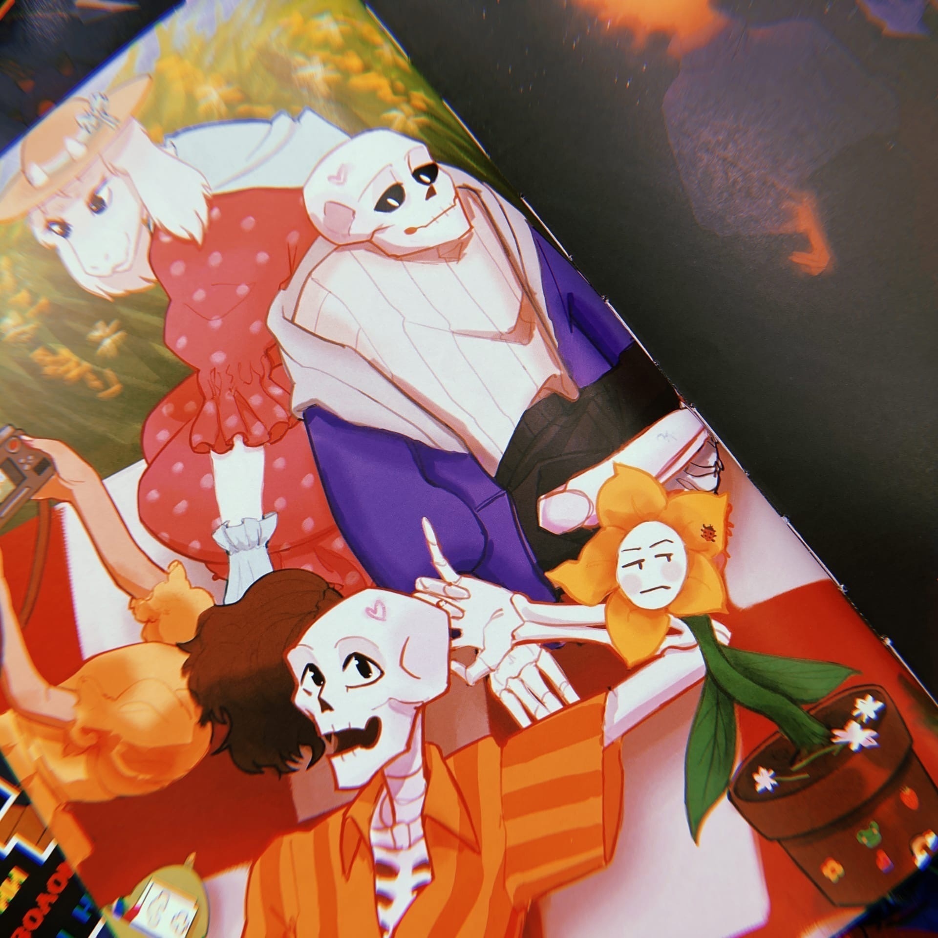 Undertale Artbook: На поверхности – купить за 990 руб | Чук и Гик. Магазин  комиксов