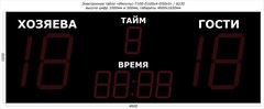 Табло для футбола Импульс 7100-D100x4-D50x5