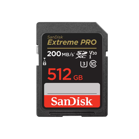 SanDisk 512GB Extreme PRO UHS-I
