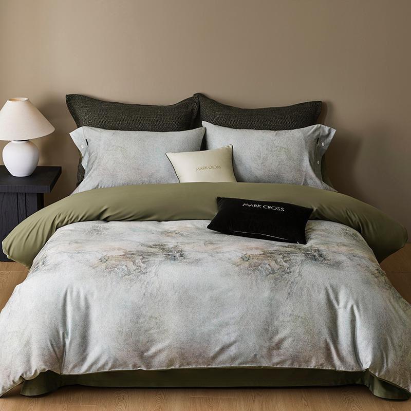 MARK CROSS комплект двуспальный Тенсель Мраморный