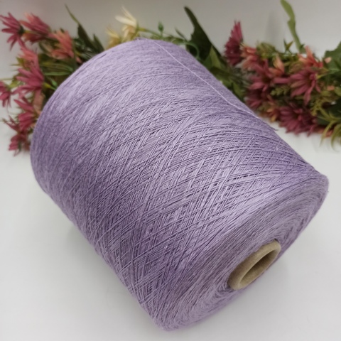 Flamme Selin лен с шелком в фактуре фламе 06 Сиреневый