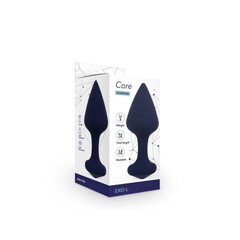 Анальная пробка Exo, цвет тихоокеанский синий  (CORE) (L)
