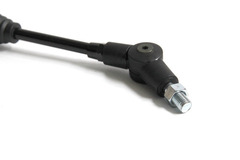 Зеркало круглое с длинной ножкой для мотоцикла.