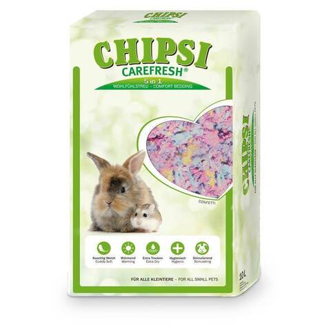 Chipsi CareFresh Confetti наполнитель/подстилка для птиц и мелких дом животных (разноцветный) 10л