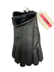 Перчатки. Женские. Материал верха: Кожа оленя. Ручной шов.Подклад:Мутон. 5 шт в упаковке.