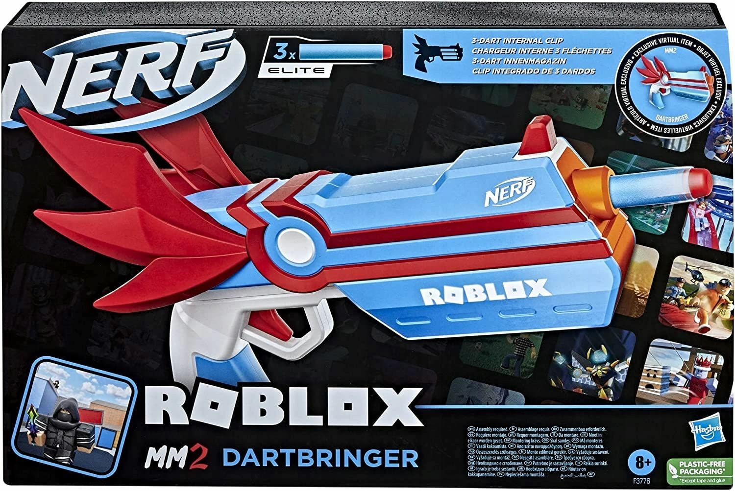 Игрушечное оружие HASBRO Nerf Roblox Angel - Бластер Нёрф Роблокс Ангел -  Нерф F3776 купить в Москве | Доставка по России.