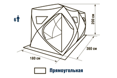 Палатка HIGASHI Double Comfort Pro DC