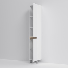 Шкаф-пенал, напольный, правый, 30 см, белый глянец AM.PM X-Joy - M85ACSR0306WG