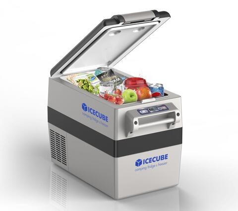 Автомобильный холодильник ICECUBE IC40 (39 литров) серый