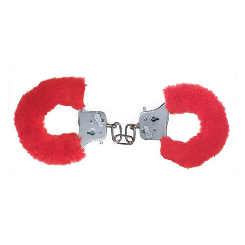 Красные игровые наручники - Toy Joy Classics 3006009504