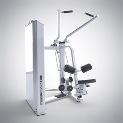 Тяга сверху. Вертикальный блок (Pulldown) DHZ E-7035A. Стек 110 кг