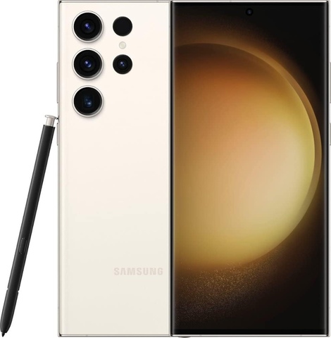 Смартфон Samsung Galaxy S23 Ultra 12/512 ГБ (SM-S918B/DS) Бежевый | Cream