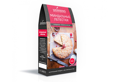 Миндальные лепестки Polezzno, 150г