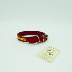 ZooMaster ошейник №12 кожа размер 20 см (1)