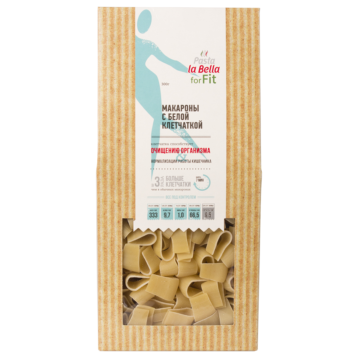 Pasta la Bella forFIT Макароны с Белой Клетчаткой, 300г по цене 169 руб.