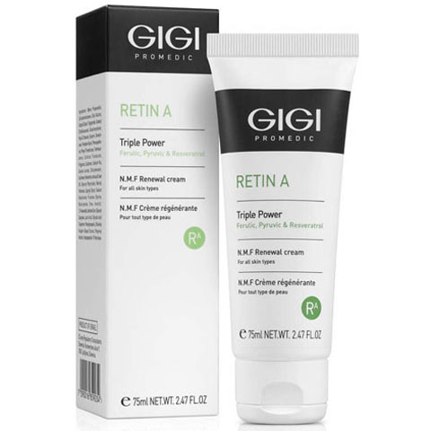 GIGI PROMEDIC RETIN A: Обновляющий крем с увлажняющим фактором для лица (Triple Power N.M.F. Renewal Cream)