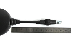 Зеркало круглое с длинной ножкой для мотоцикла.