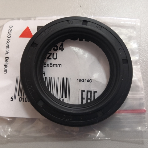 САЛЬНИК КОЛЕНВАЛА ПЕРЕДНИЙ CHANCE 1,3, SENS / РАСПРЕДВАЛА ЗАДНИЙ MUSASHI 30*45*8