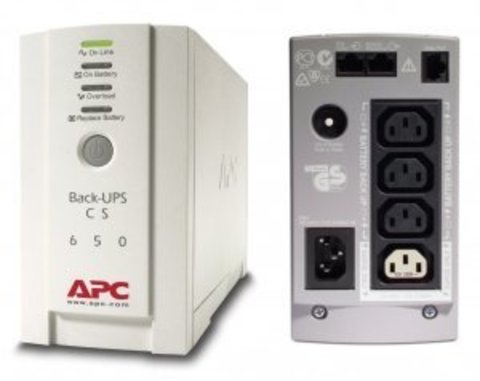 Источник бесперебойного питания BK650EI APC Back-UPS 650 ВА