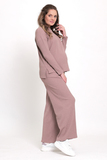 Костюм для беременных 12856 коричневый