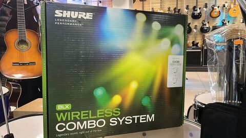 SHURE BLX188E/SM35 M17 662-686 MHz двухканальная радиосистема с двумя головными микрофонами SM35