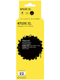 Картридж T2 IC-CCLI-471BK XL для Canon PIXMA MG5740, 6840, 7740, TS5040, 6040, 8040, 9040, черный, с чипом