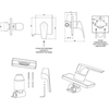 Aquanet 237447 AF330-50С Aquanet Static, смеситель встраиваемый, хром (237447)