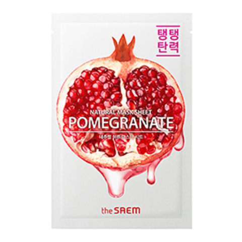 the Saem Natural Pomegranate Mask Sheet