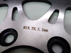 Диск тормозной задний  на Harley Davidson TOURING, SOFTAIL, DYNA, SPORTSTER / серый