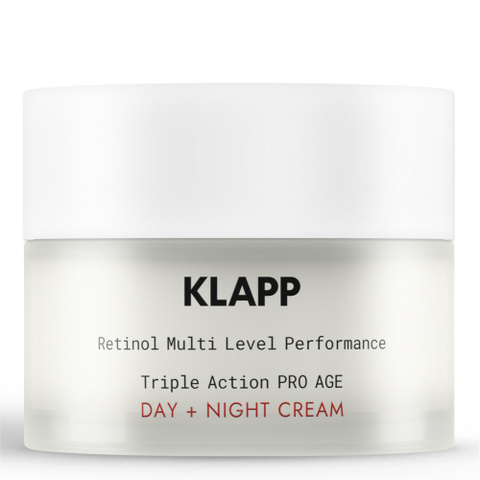KLAPP Cosmetics Крем день+ночь, 50мл. | Retinol Multi Level Performance Triple Action PRO AGE Day + Night Cream