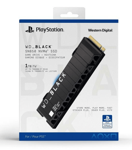 Планка памяти для Sony PS5 SSD Western Digital SN850 1TB