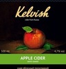 Сидр Kelvish полусладкий этикетка